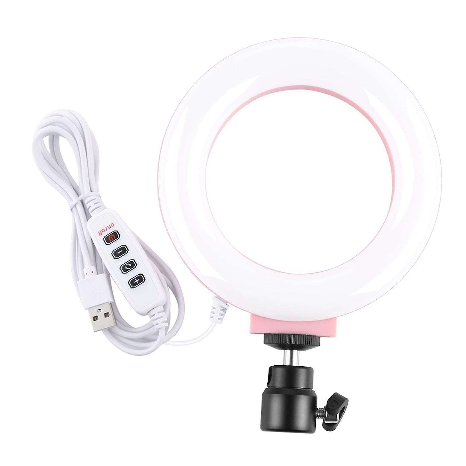 Selfie Three Color Temperatures Ring Light USB Powered for Vlogging Video 4.7 inch Ring Light
