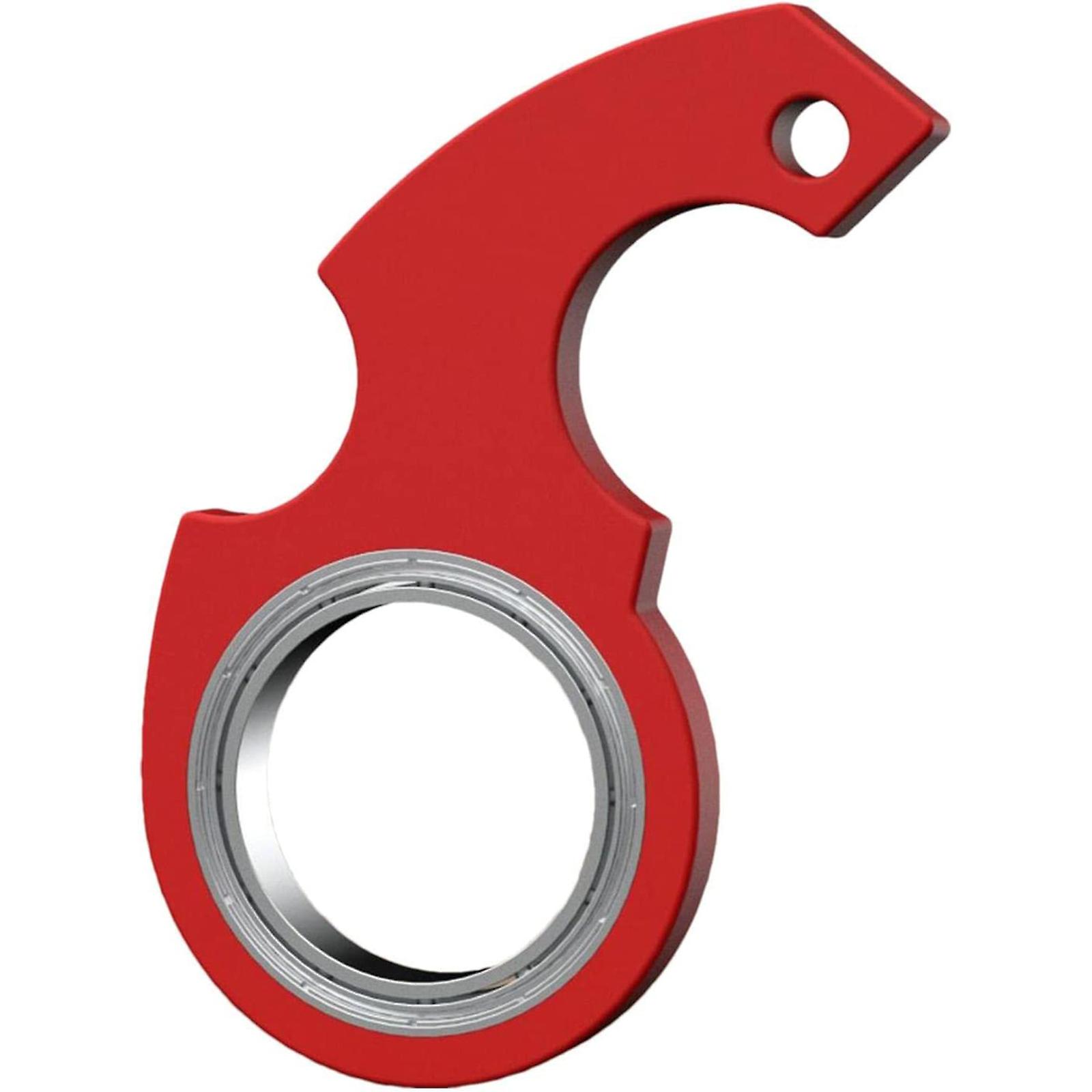 キッドフィジェットスピナー玩具キーホルダーハンドスピナー抗不安玩具はストレスを和らげます指の運動