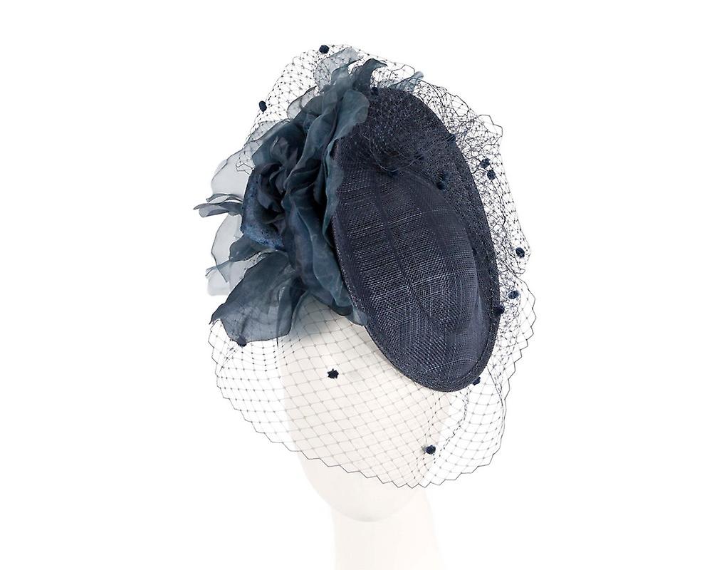 Exclusive navy fascinator by Fillies Collection S272N