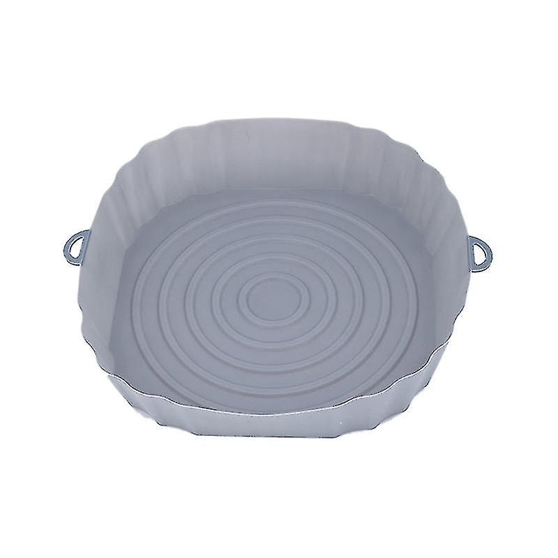 21cm Air Fryers Oven Baking Tray Fried Chicken Basket Mat Airfryer Silicone Pot