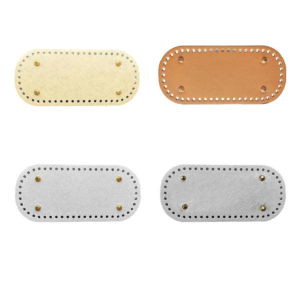 DIY Bags Bottom Mat Pad Insert Replacement  White Brown Silver Apricot