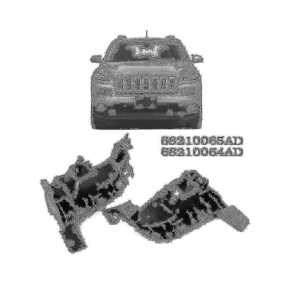 Front Bumper Support Brace Mount Brackets 68210065ad 68210064ad For 2014-2018