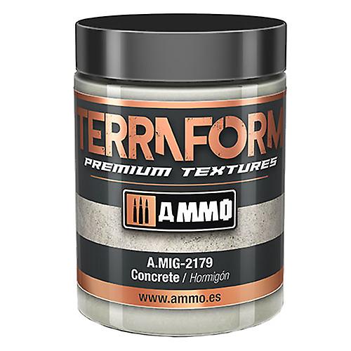 CONCRETE Ammo by MIG Authentic Finished Fine Premium Texture Terraform 100mL