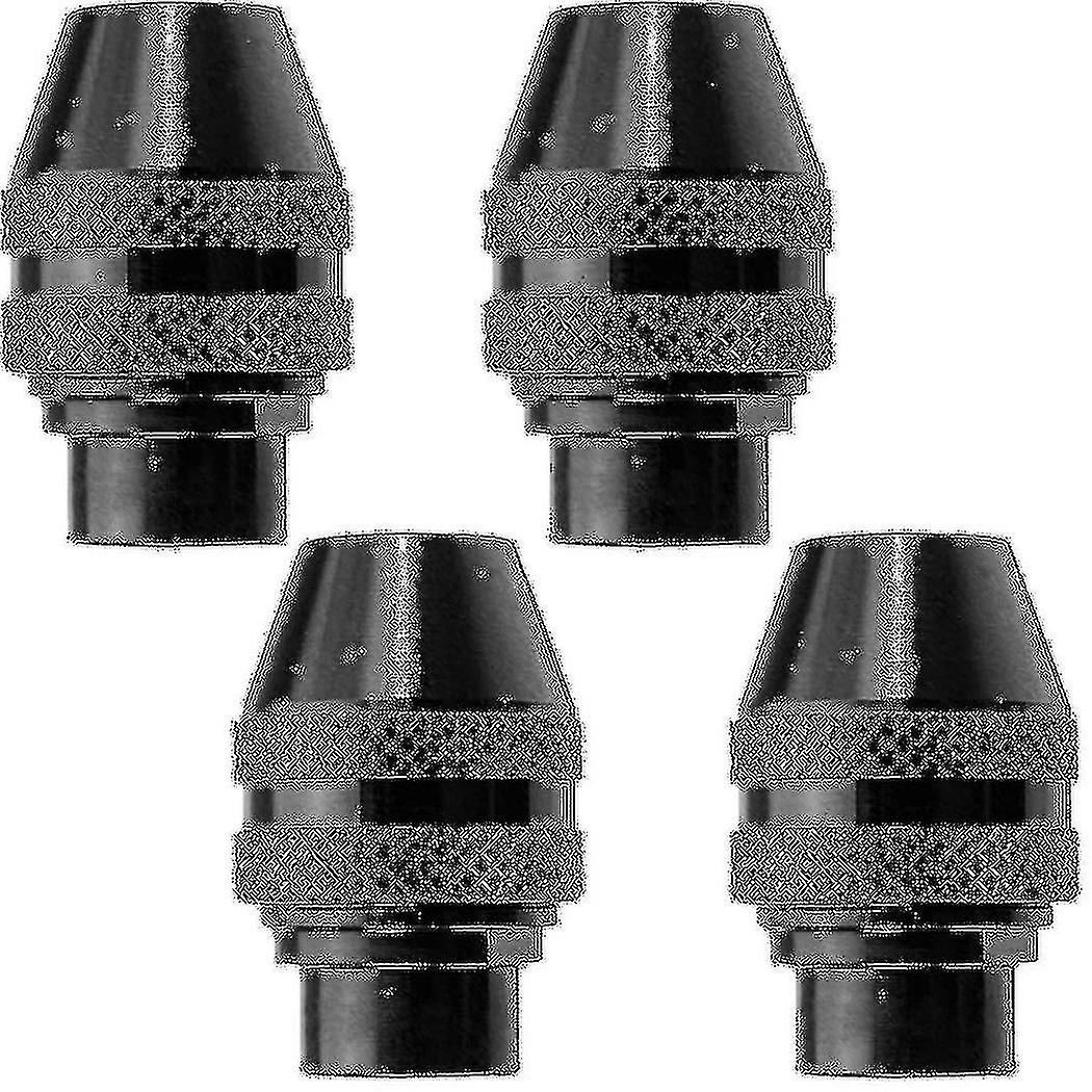 4 Pcs Quick Change Chuck Multifunction Universal Mini Keyless Drill Chuck For Electric Grinder Tool