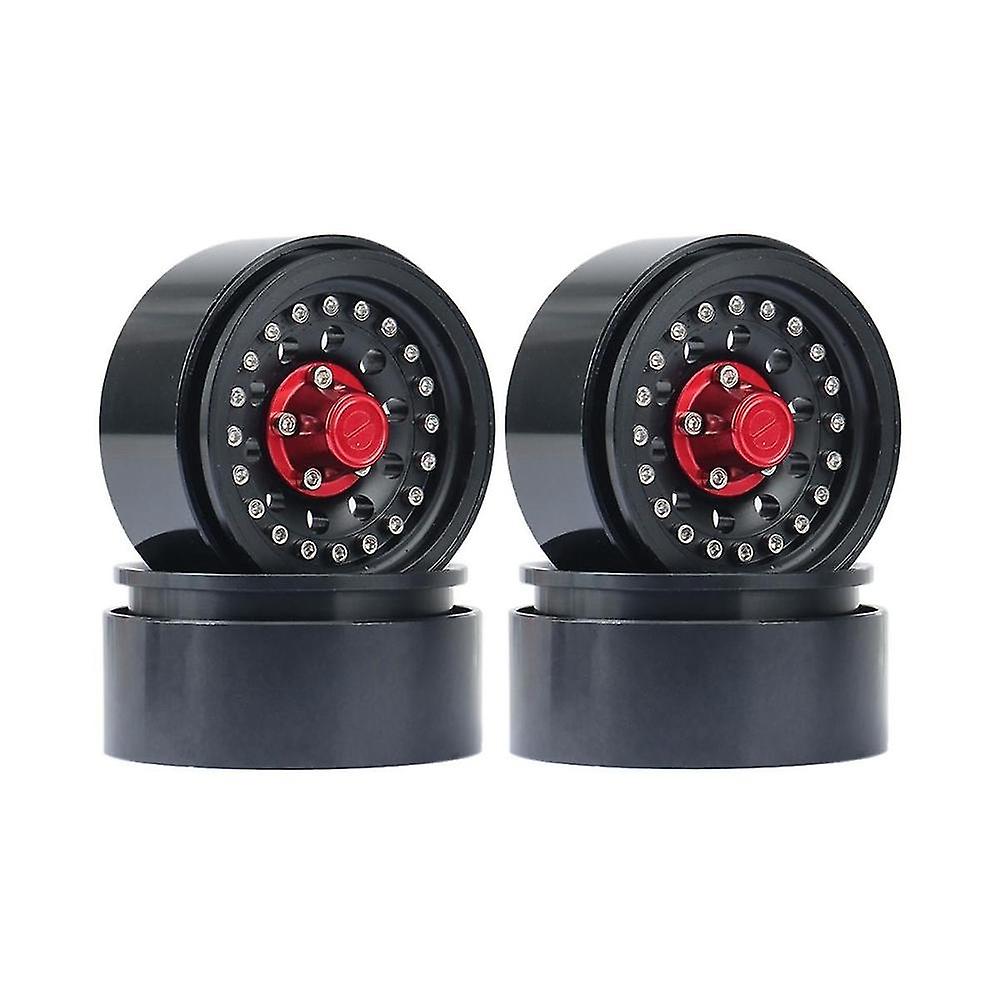 Metall 1,9 Zoll Beadlock Radfelge Radnabe für 1/10 Rc Crawler Auto Axial Scx10 Trx4 D90 Redcat Gen