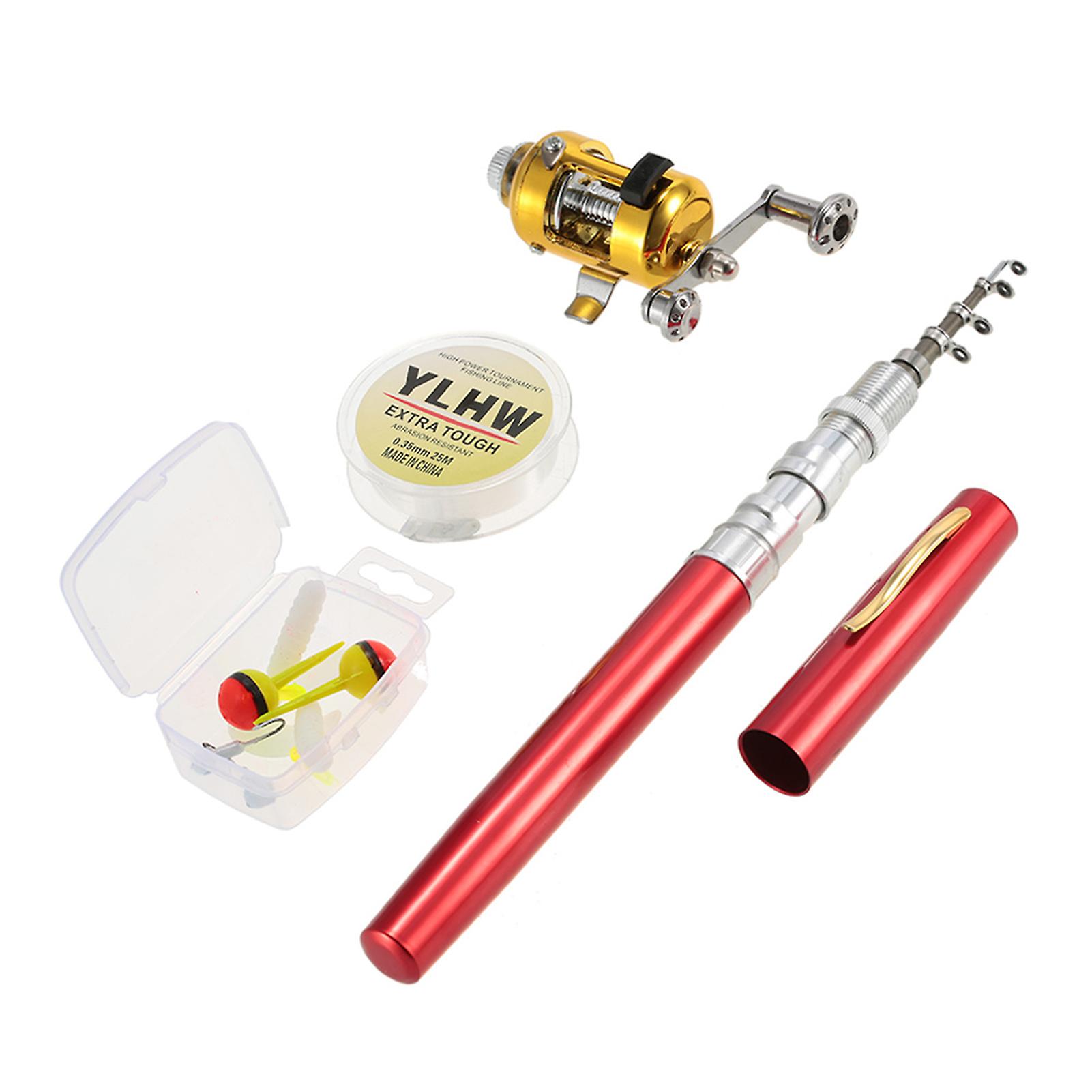 Καρούλι ψαρέματος Combo Set Mini Telescopic Portable Pocket Pen