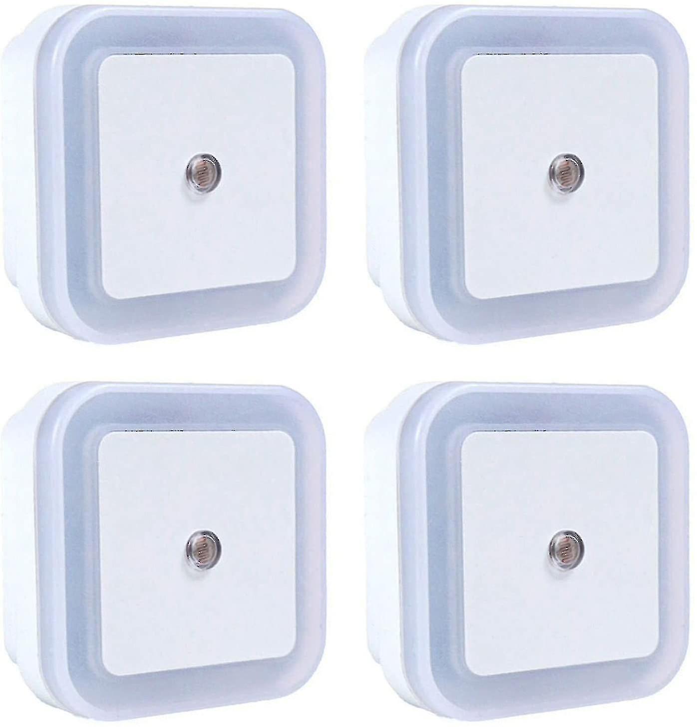 Auto-on/joint Function, Led Light With Sensor, Suitable For Bedroom, Corridor (4 Pieces), (white)