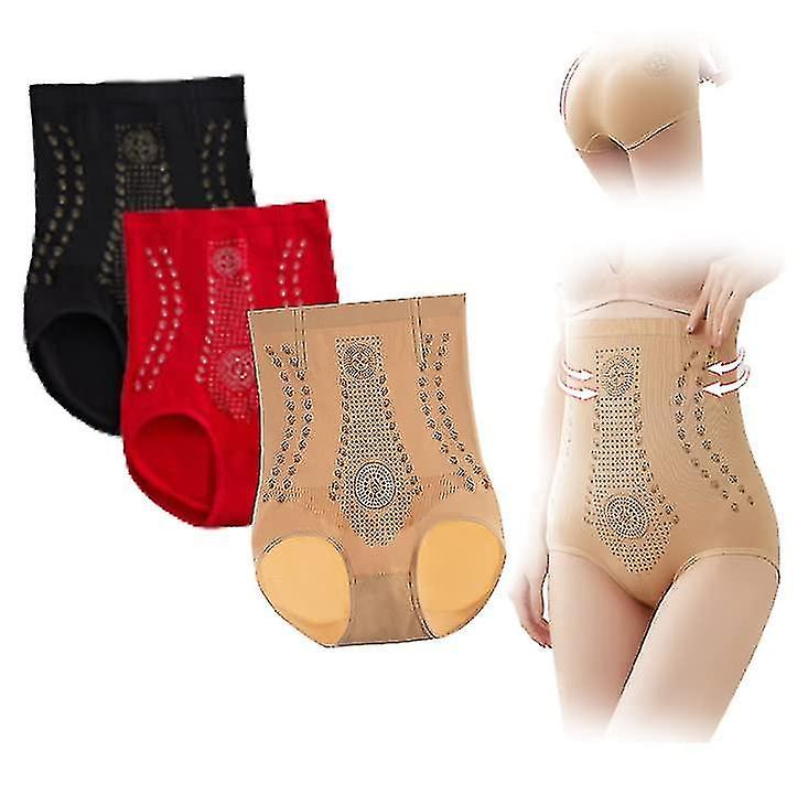3stk Ions Tech Unik Fiber Restaurering Shaper, kvinders Butt Lifter Shapewear, ioner Tech Fat Burning T