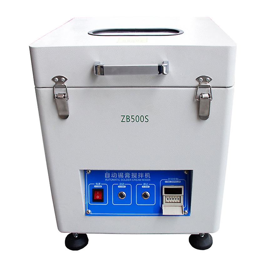 Zb500s Automatic Solder Paste Mixer Smt Soldering Mixing Tin Paste Blender Machine For Repairing Pcb 500-1000g Tin Cream Mixer