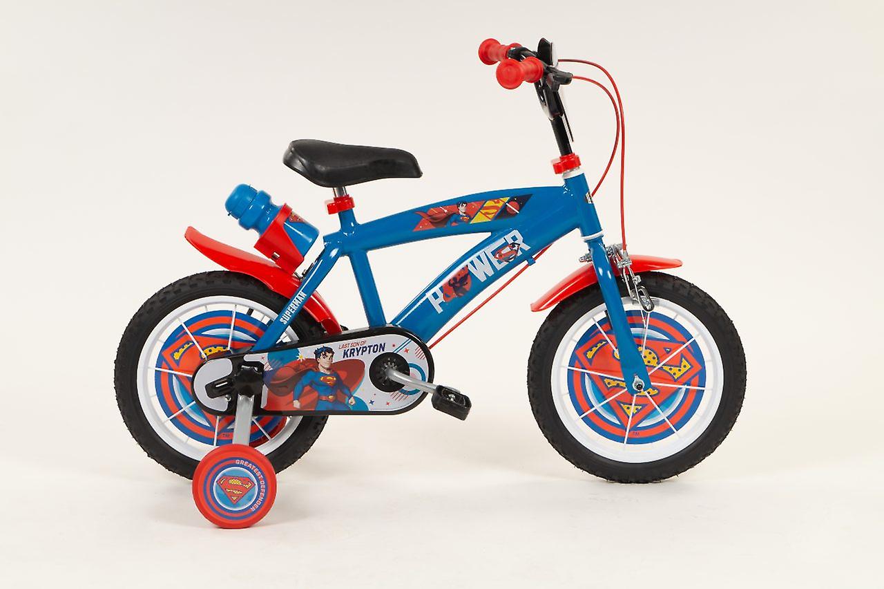 Toimsa Superman 14" Bicycle  - Blue
