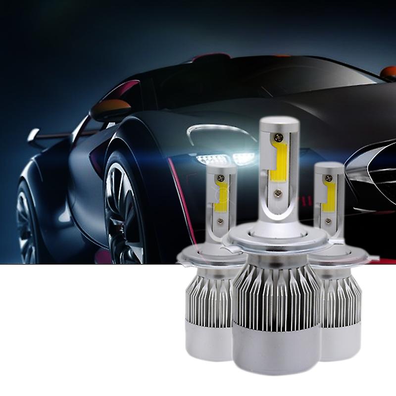 -2pcs/pair H1 H3 H7 H11 9005 Hb3 9006 Hb4 Hight Bright Cob C6 Car Led Headlight H4 H13 9004/9007 Hi/lo Beam Headlamp