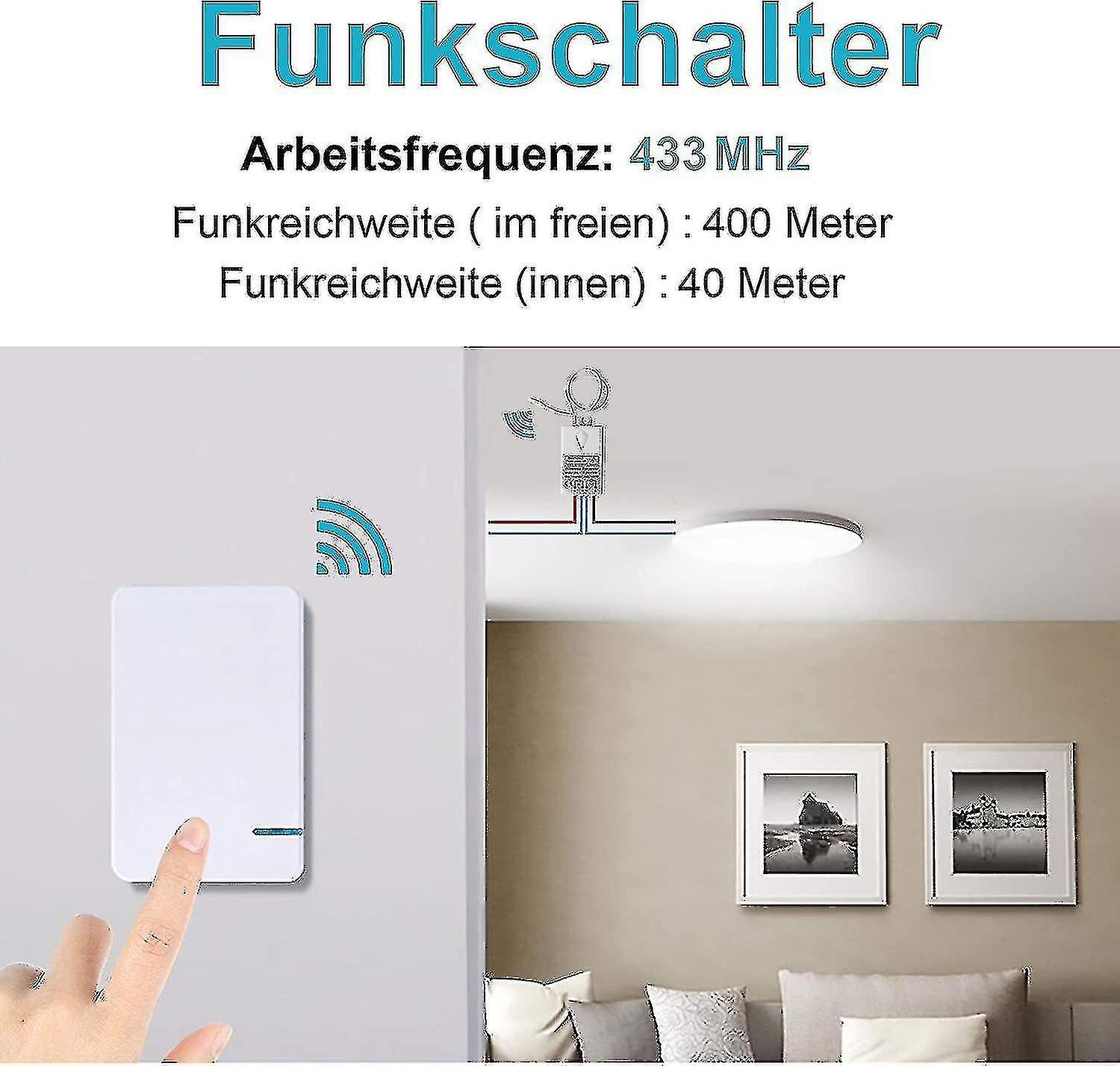 Mini Wireless Switch With Mini Receiver Wireless Switch Outdoor