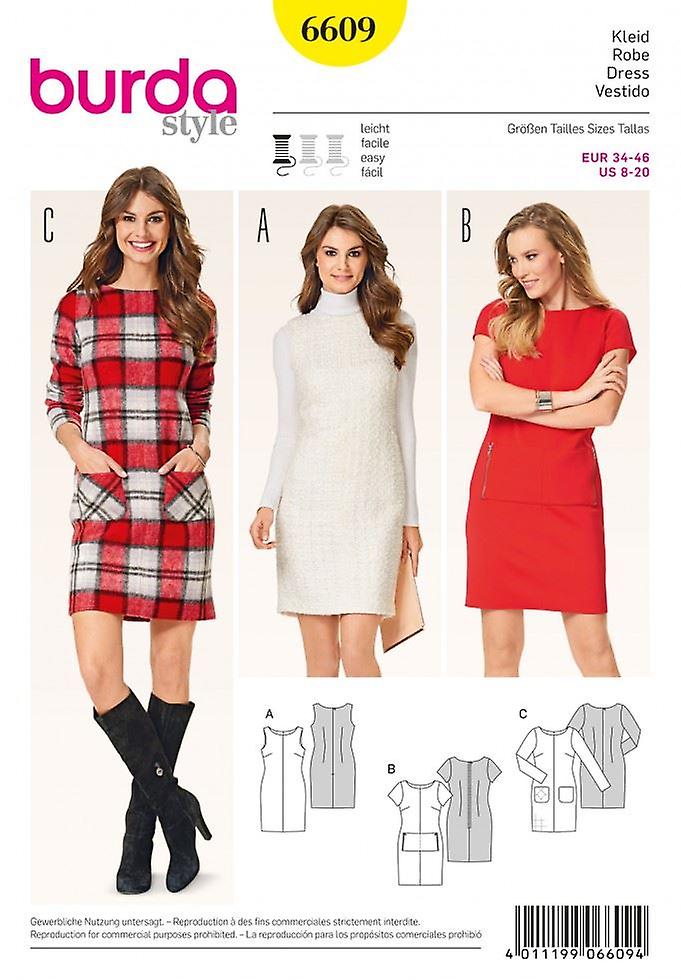 Burda Paper Sewing Pattern 6609