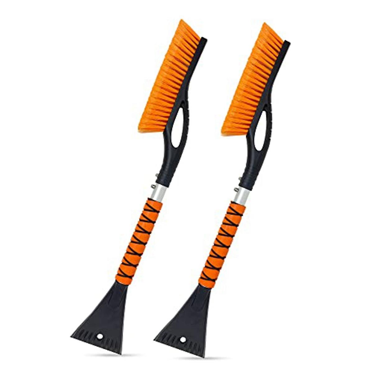 Bil Snøplog &; Børste, Bil Frontrute Snøplog Solid snøplog med ergonomisk skumgrep Vinter Ac