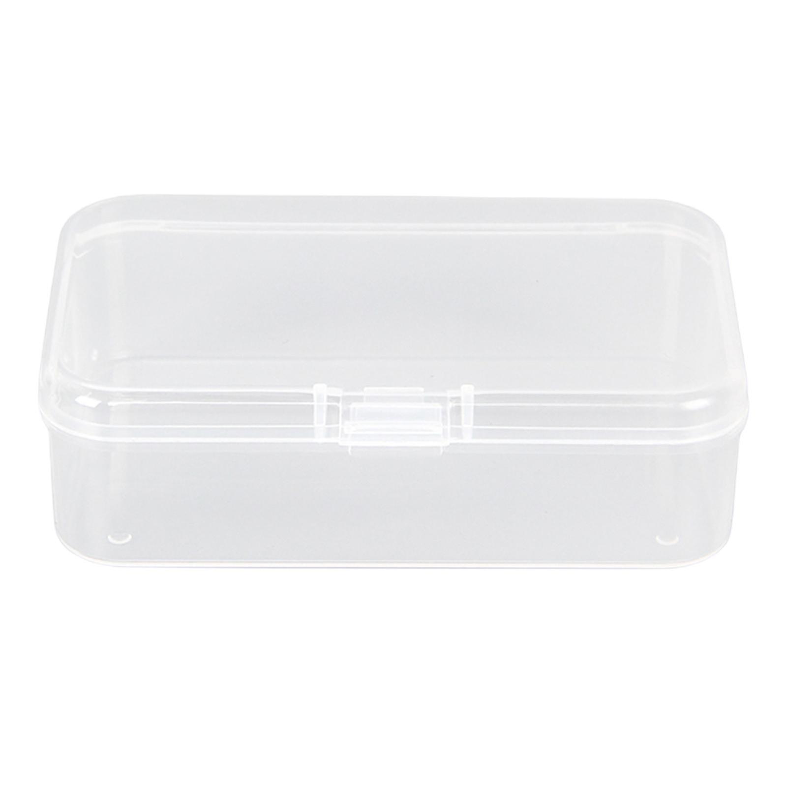 Clear Storage Box Screws Storage Box for Hardware Screws 85x55x25mm