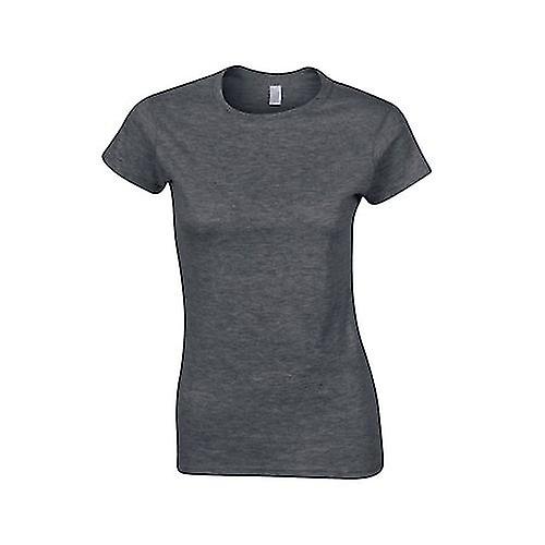 Gildan Womens/Ladies Softstyle Heather Ringspun Cotton Fitted T-Shirt