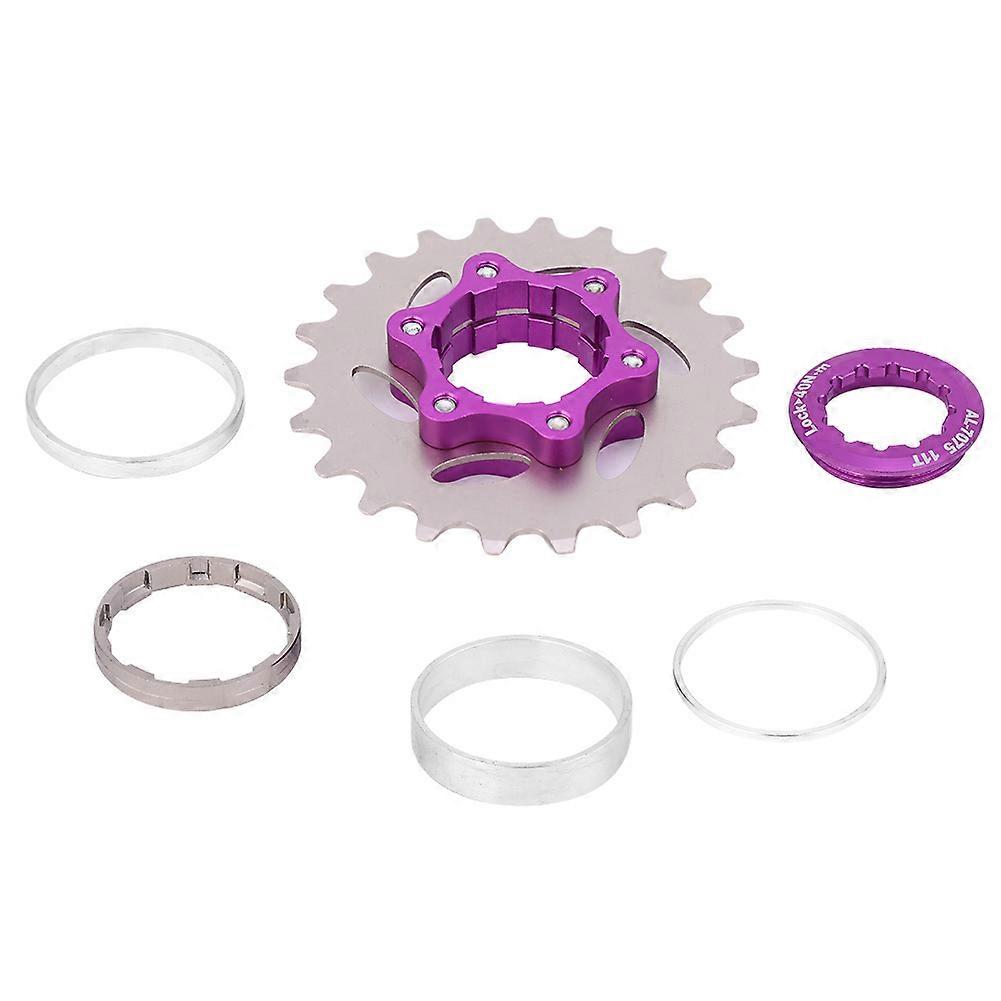 Steel Bike Single Speed Cassette Freewheel Wheel Cycling Accessory for Bicycle22T