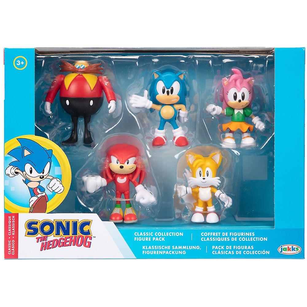 Sonic The Hedgehog pack 5 figures 6cm
