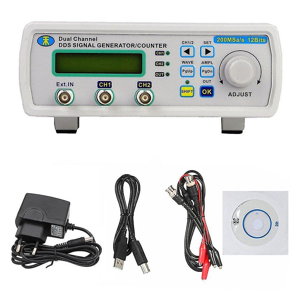 Mhs-5200a 6mhz Digital Dds Dual-channel Arbitrary Waveform Functional Signal Generator Frequency Meter High Precision