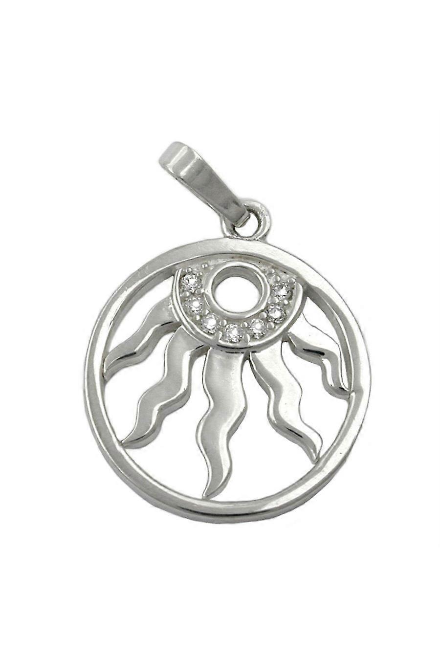 Pendant With Zirconia Sun Silver 925 - Gl92531