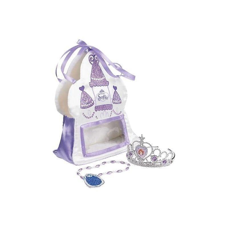 Childs Sofia Satin Bag With Tiara And Amulet 34085ns