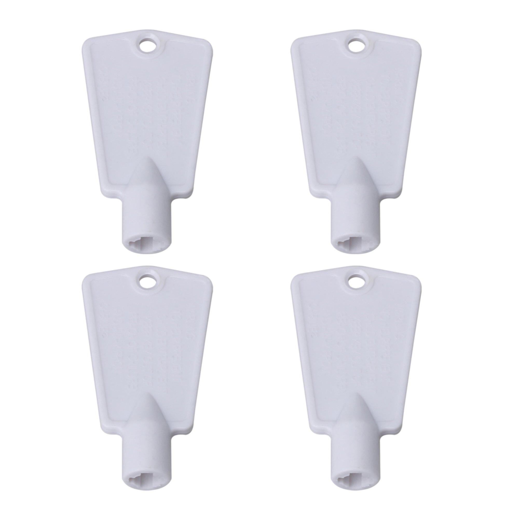4 Pack 297147700 Freezer Key Replacement for Kenmore Door Lock Replaces