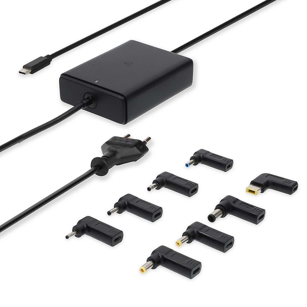 Notebook Adapter | GaN | 100 W | 5 / 9 / 12 / 15 / 20 V DC | 3.0 / 5.0 A | Used for: Computer / Smar
