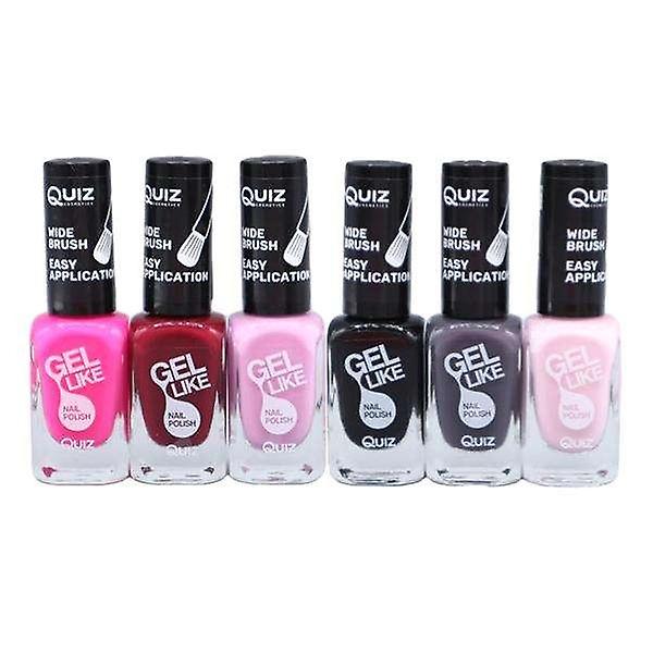 6pcs Nagellack, Nagellack - Set -