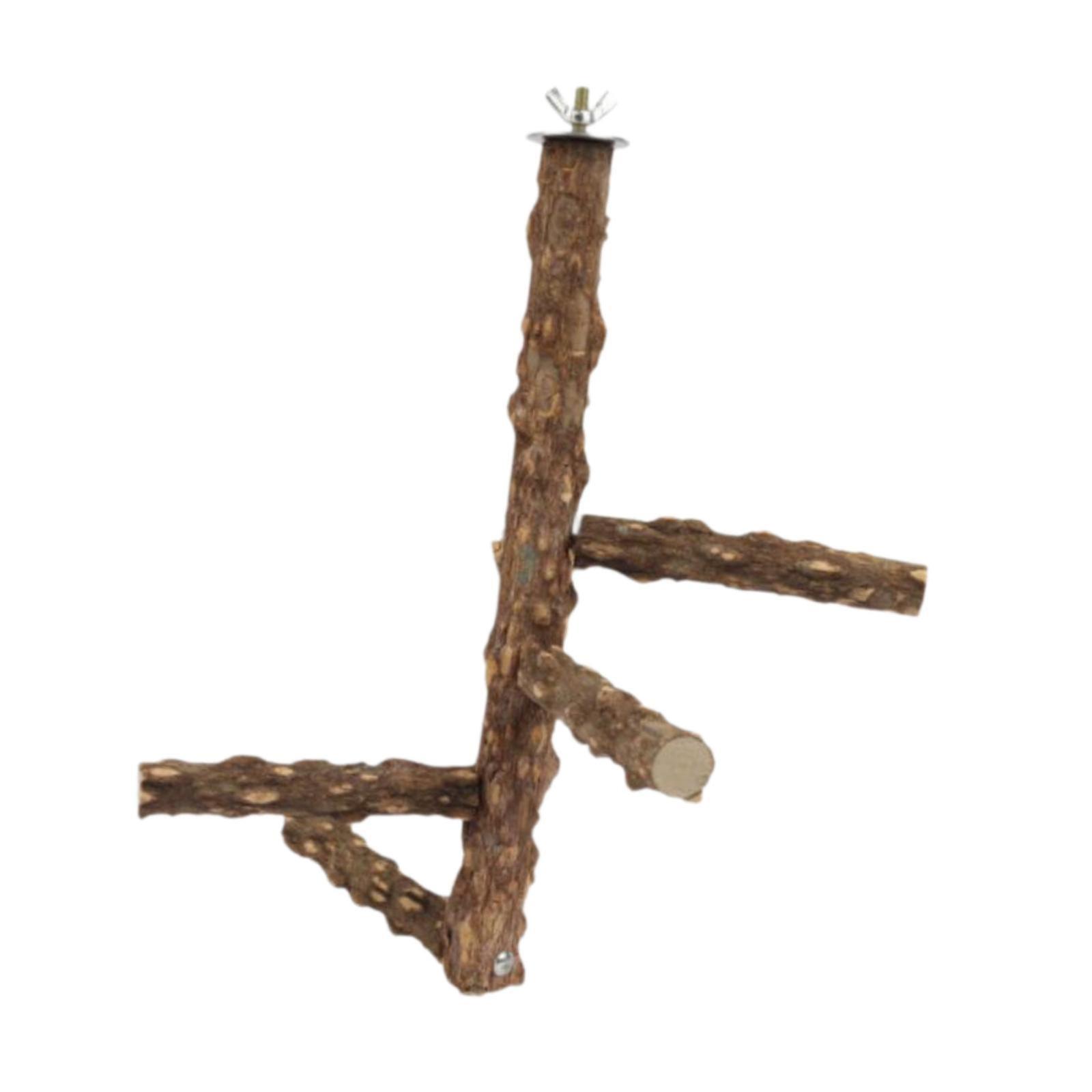 Support de perchoir à oiseaux Support de jeu de perroquet léger pour calopsittes Pinsons Aras