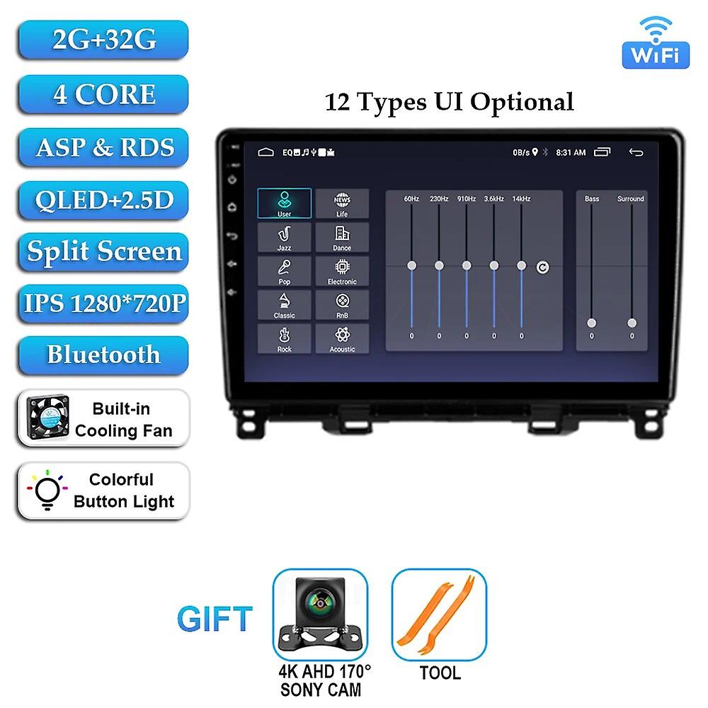 Android 12 For Honda Jazz 4 Fit 4 2020 - 2021 Car Radio Multimedia Video Player Navigation Gps Carplay Auto No 2din 2 Din Dvd