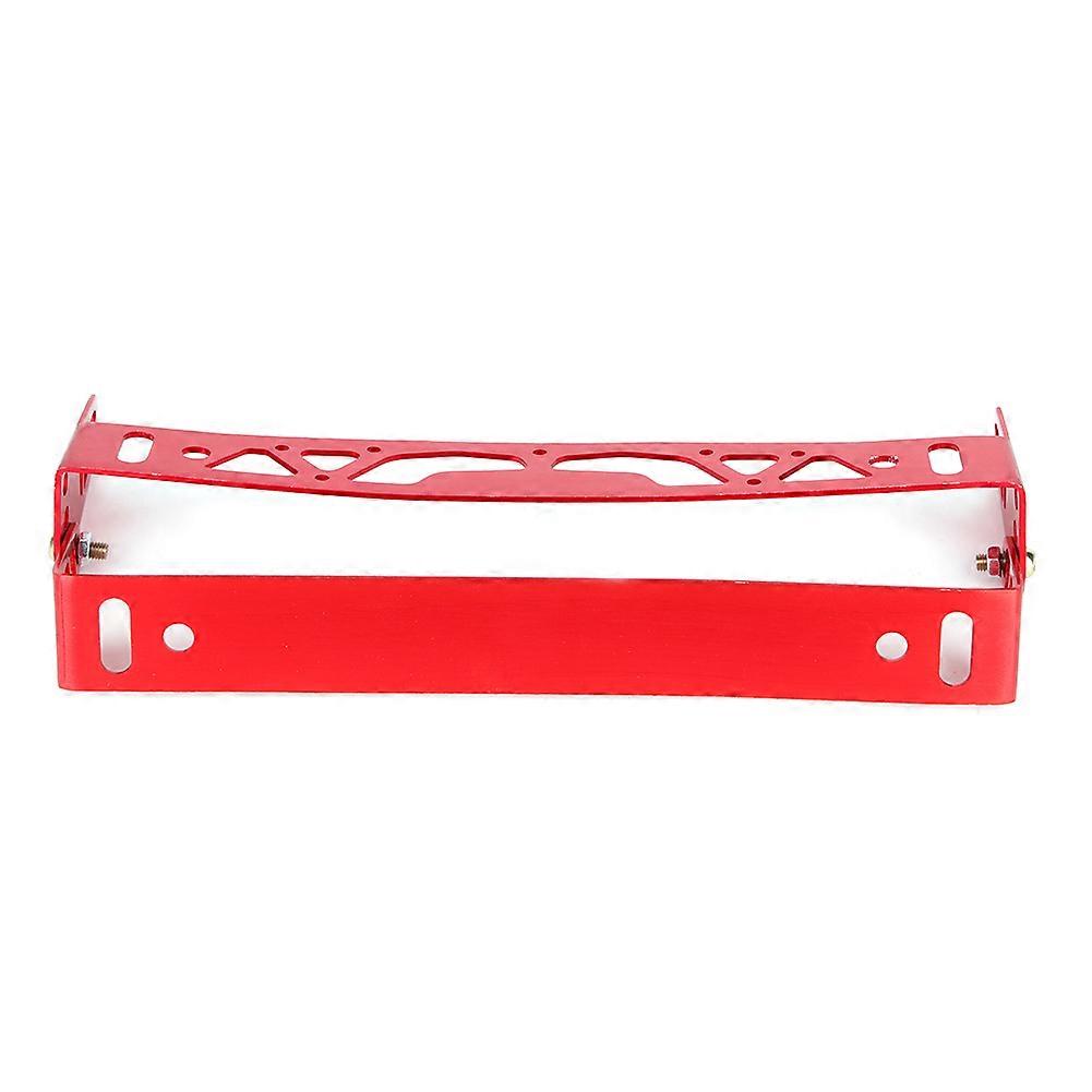 Car Universal Aluminum Alloy Adjustable License Plate Frame Holder Replacement E2U711