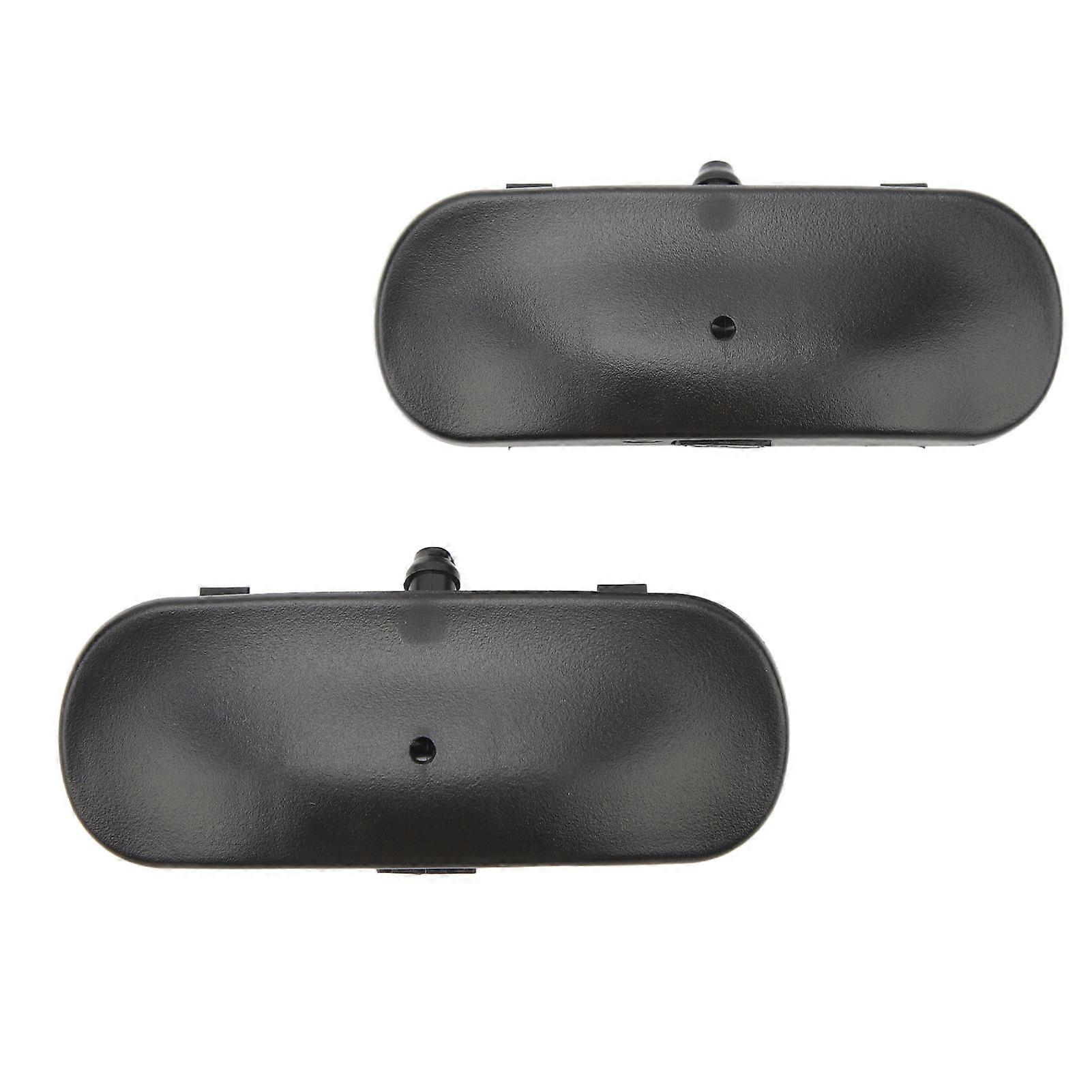 Pair Windshield Washer Nozzles 4G0955987A Heated Windscreen Wiper Washer Fluid Spray Jet for A6 C7 2012 to 2018 E2U311