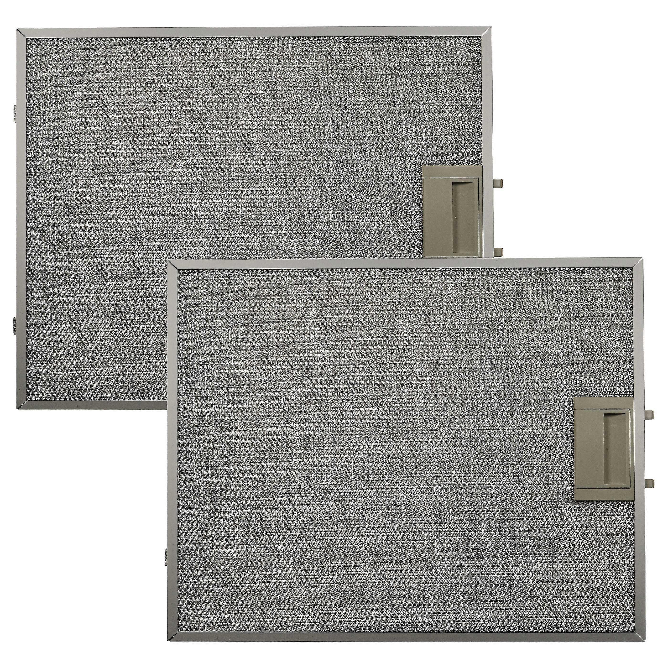 vhbw 2x Filtr Kovový tukový filtr kompatibilní s odsavačem par Bosch DWA09E650/01, DWA09E650/02, DWA09E650/03 - 34,9 x 29,6 x 0,8 cm, kov