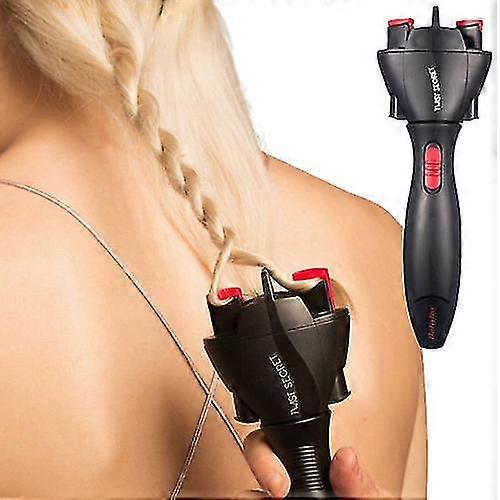 Automatický vrkoč na vlasy, elektronický nástroj na zapletenie vlasov Stroj Výrobca vrkočov Vlasový twister