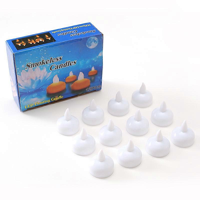 Intelligent sensing water float candle led waterproof candle lamp