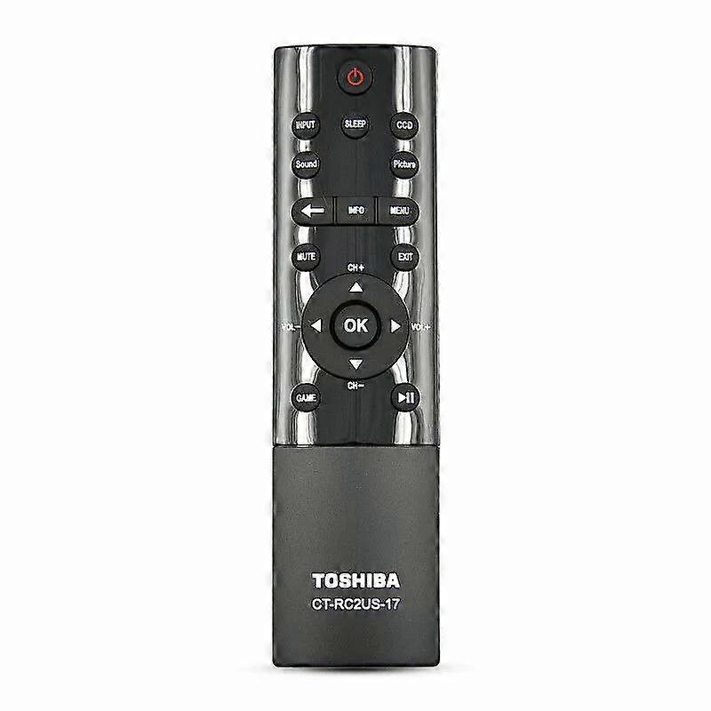 Remote Controller For Toshiba CT-RC2US-17 CTRC2US17 TV Remote Control 55L621U 49L621U