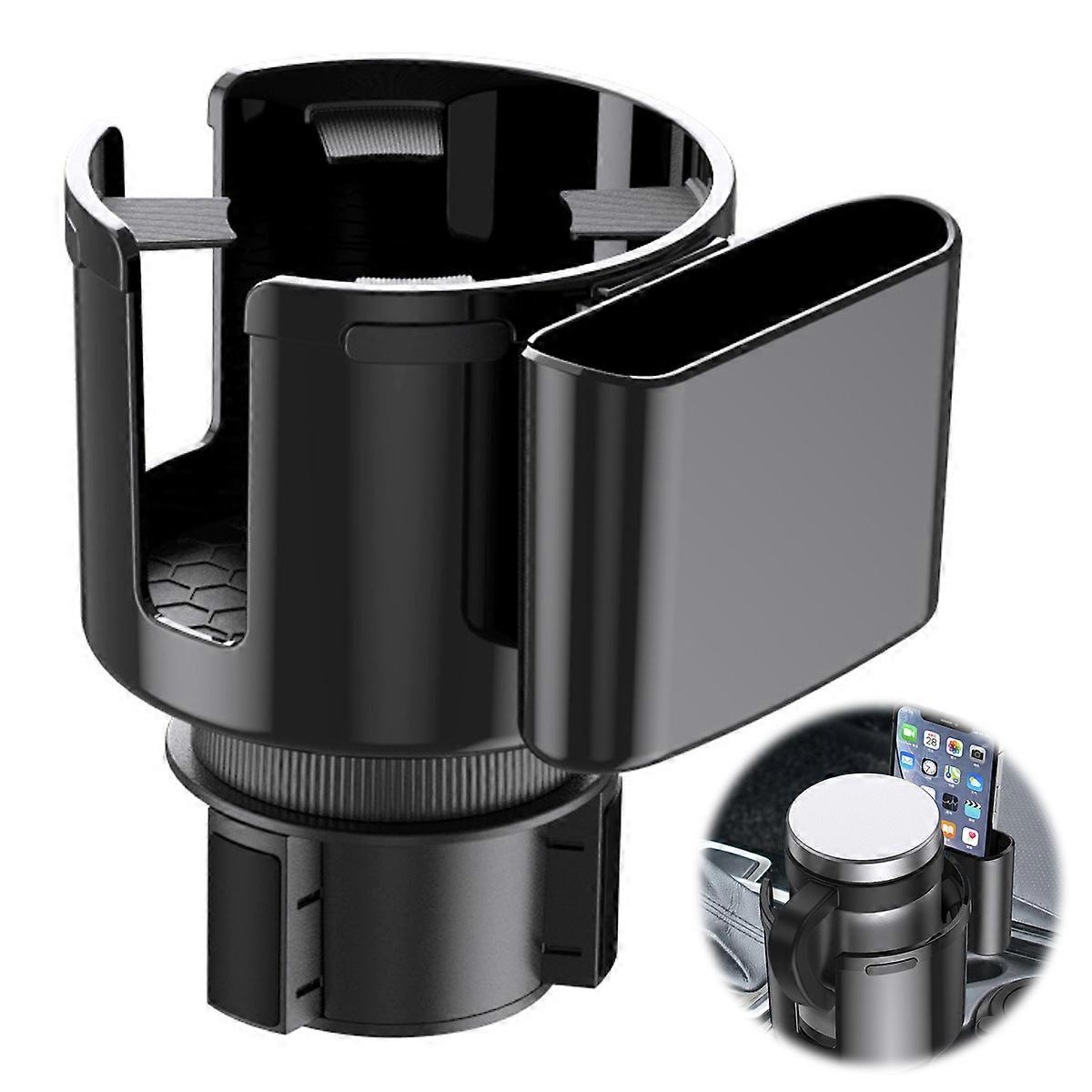 Cup Holder Extender for Car,Cup Phone Mount,Multifunctional Large Expander