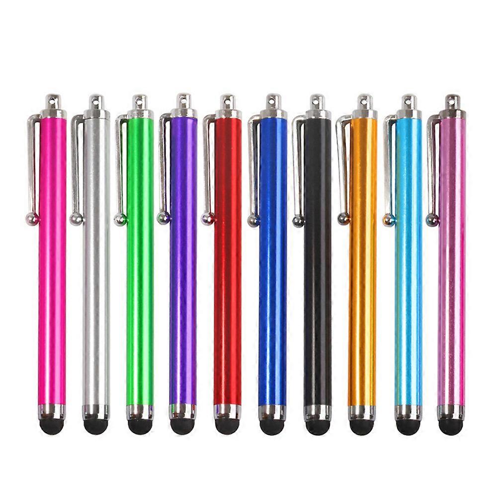 15pcs Touch Screen Pen Capacitive Pen Universal Writing Tool Office Supply for Phone Tablet (Mixed Color)