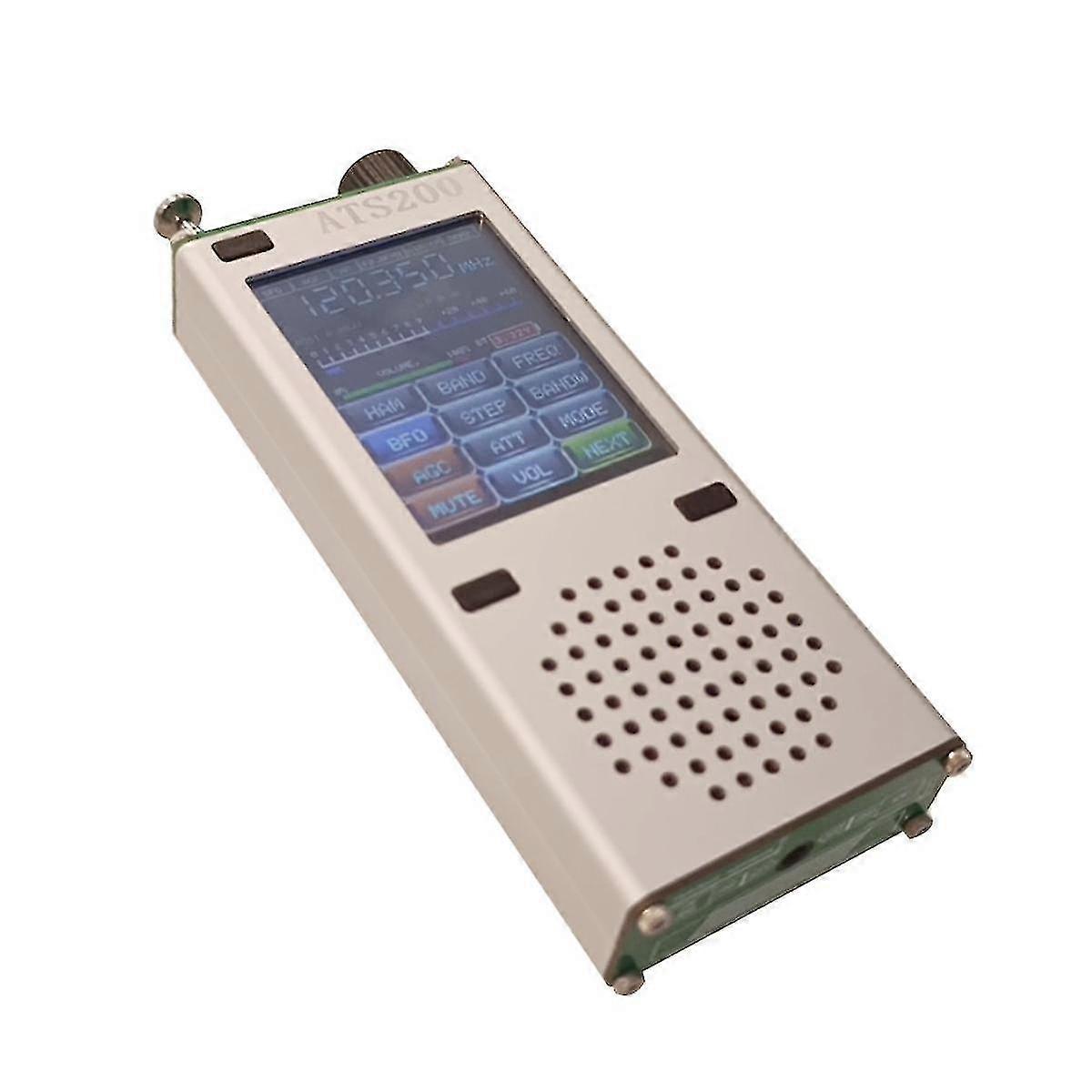 New Ats200 Aviation Band Radio Fm Si4732+esp32+bluetooth+2.4 Inch Touch Display Fm, Am, Lsb, Usb Mu