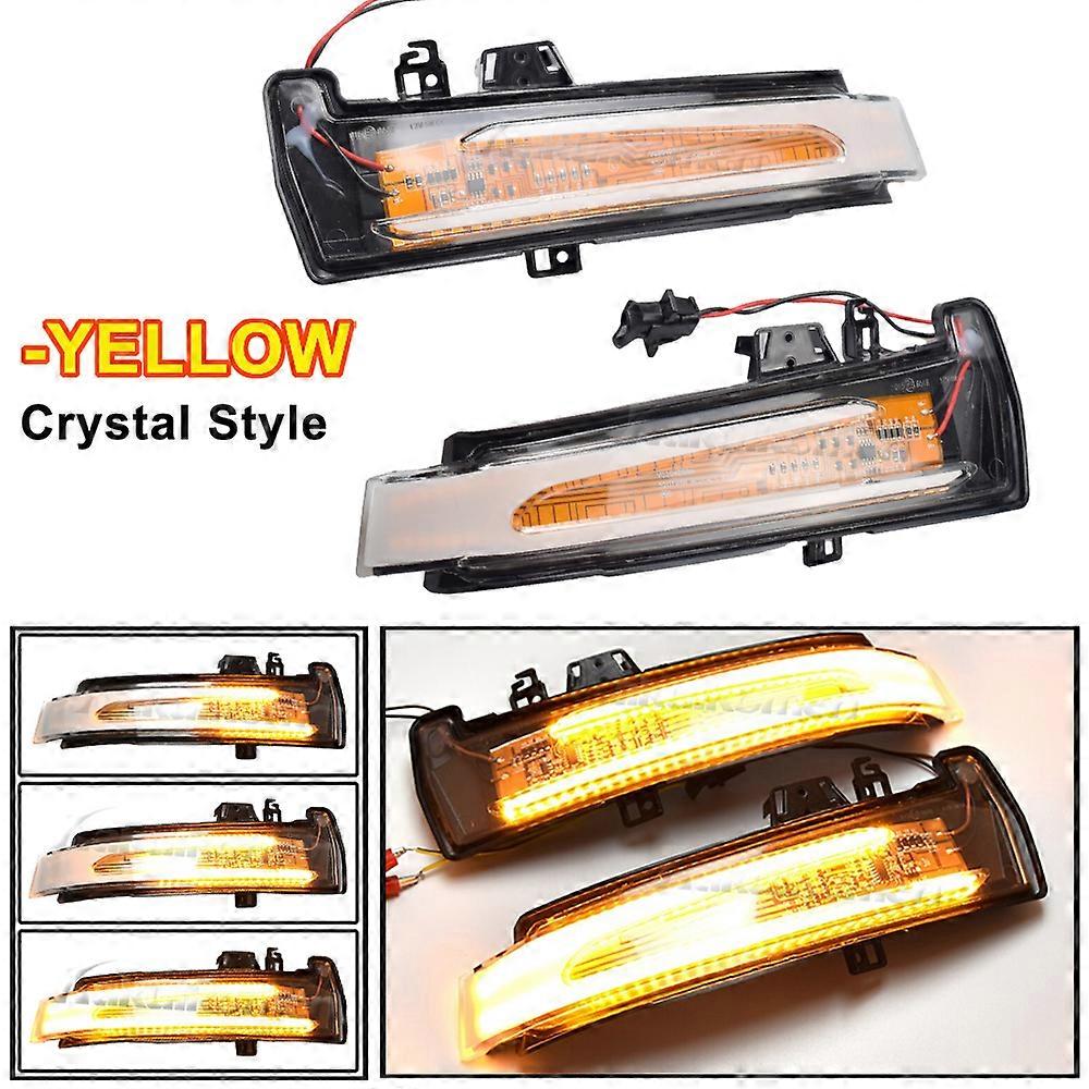 Dynamic Turn Signal Rearview Mirror Indicator Blinker Light For Mercedes Benz A B C E S CLA GLA CLS W176 W246 W204 W212 X156