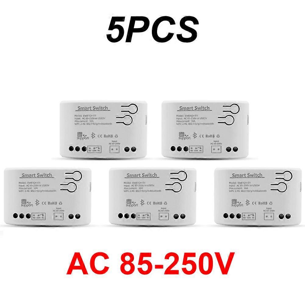 WifiスマートスイッチリモートコントロールスマートホームオートメーションスマートリレーWIFIライトモーターオンオフスイッチ12V 24V 220Vスイッチ