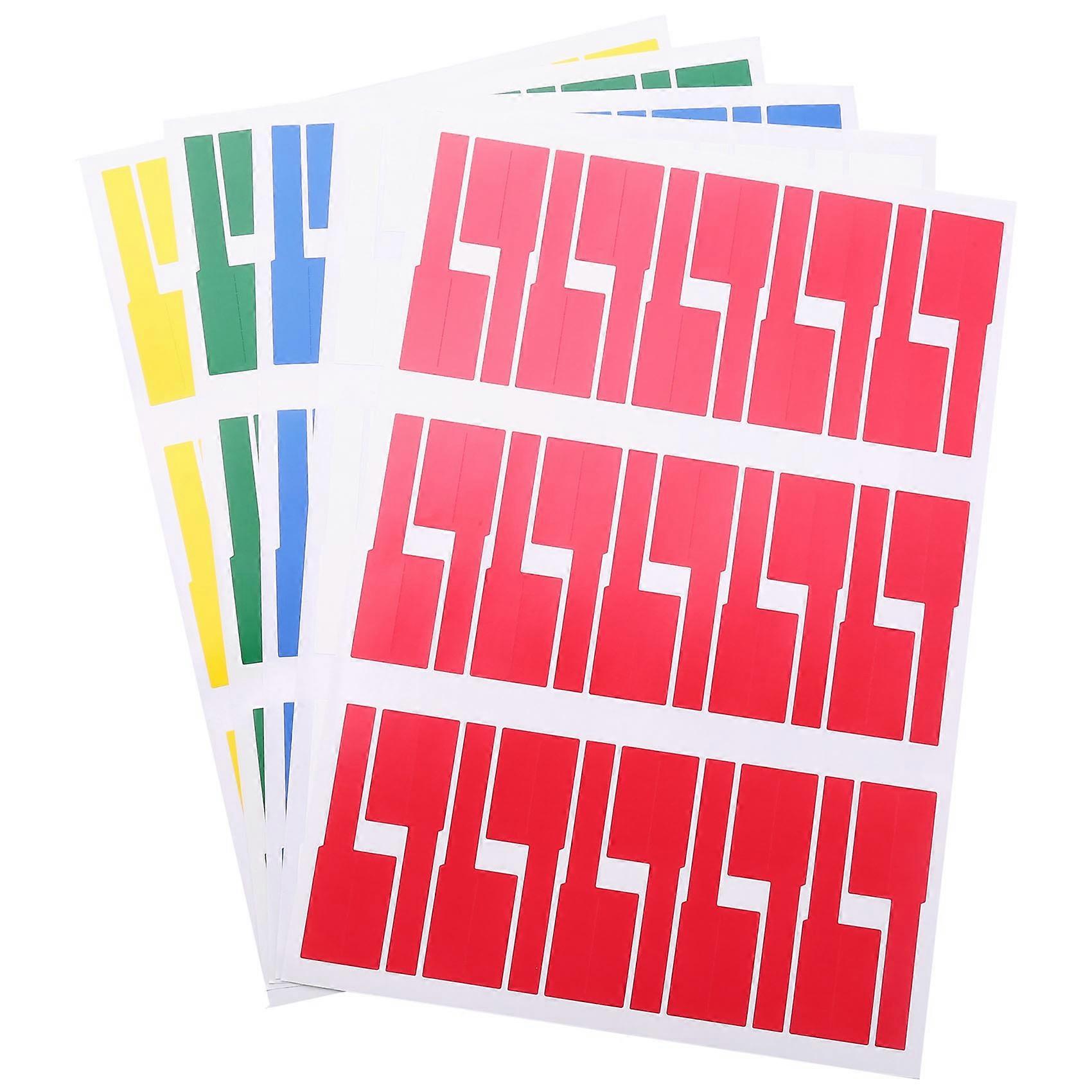 750Pcs Cable Label Sticker Waterproof Wire Network Electrical Cable Labels Cord Tag Marker Print St