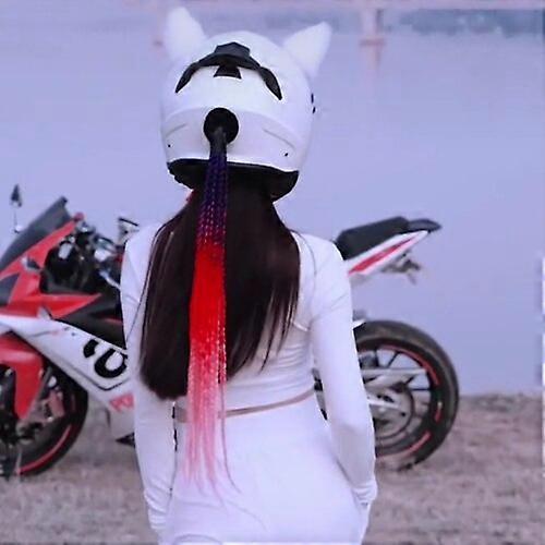Cute Fox Cat Ears Helmet Decoration Personality Motorcycle