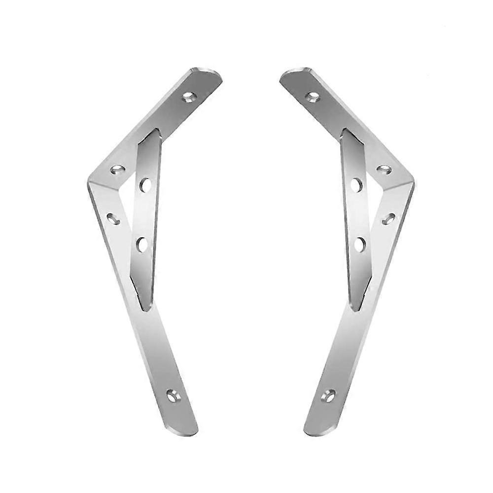 2 Pieces Wall Shelf Bracket, Heavy Metal Shelf Brackets, Triangle Wall Shelf Bracket, Angular Wall Shelf Bracket Right Angle BracketFonepro