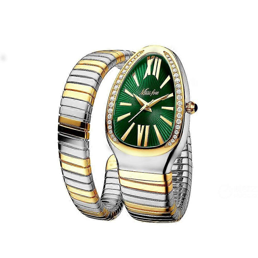 Women's Snake Shape Bangle Bracelet Watch