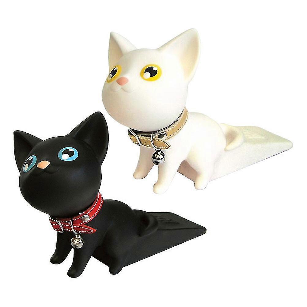 Decorative Cat Door Stopper Resistant Finger Protector Creative Door Stops (Random Color)