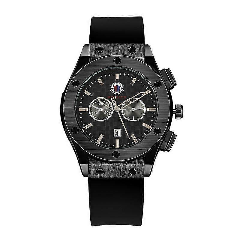GJ1004 Men's Watch Silicone Waterproof Sports Outdoor Calendar Quartz Watch