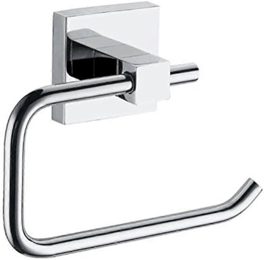 Modern Toilet Roll Paper Holder Wall Mounted Bathroom Tissue Rack Stainless Steel