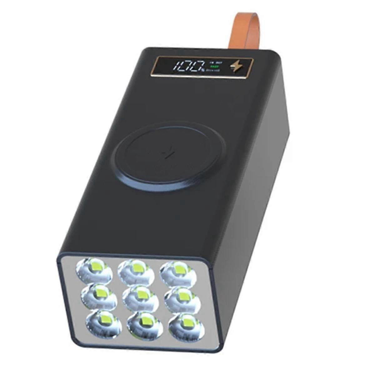 Portable DIY Mobile Power Box External 21x18650 5V Solder-Free Battery Charging Storage Box Case US