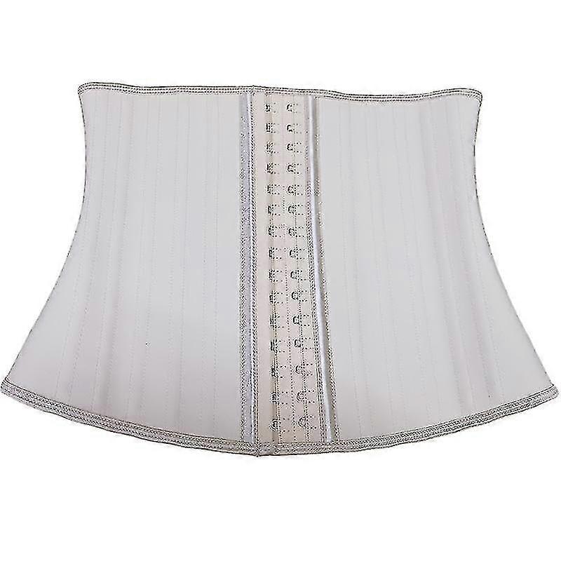 Corset Belly Restraint Belt Shaper 25 Steel Bone Smooth Rubber Belt